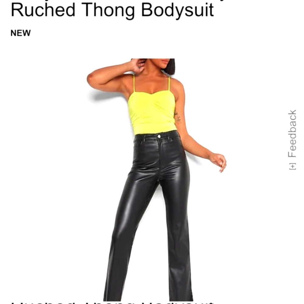 Express Ruched bodysuit